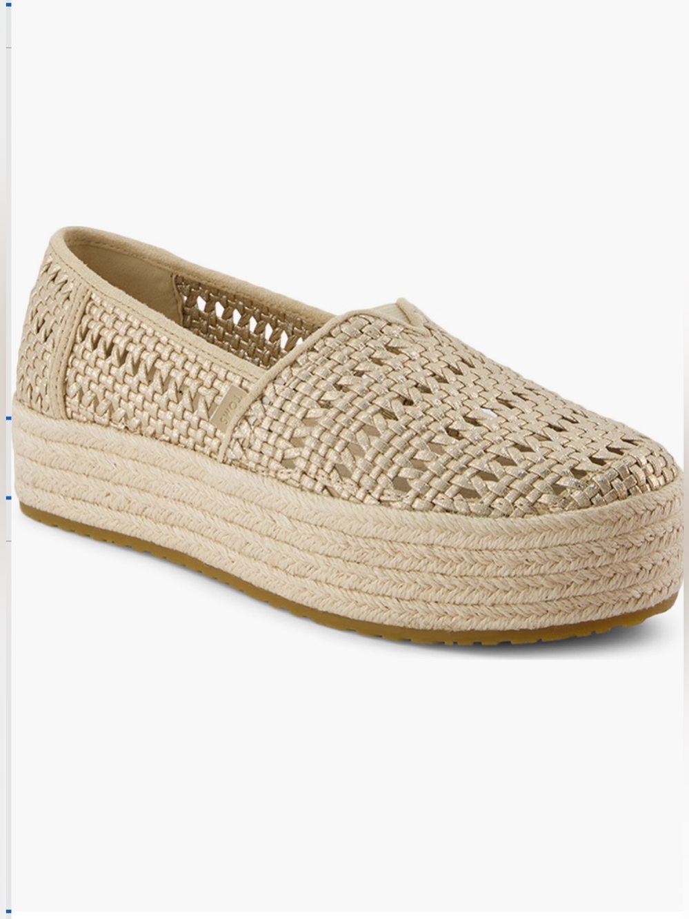 NEW…TOMS Valencia Platform Espadrille